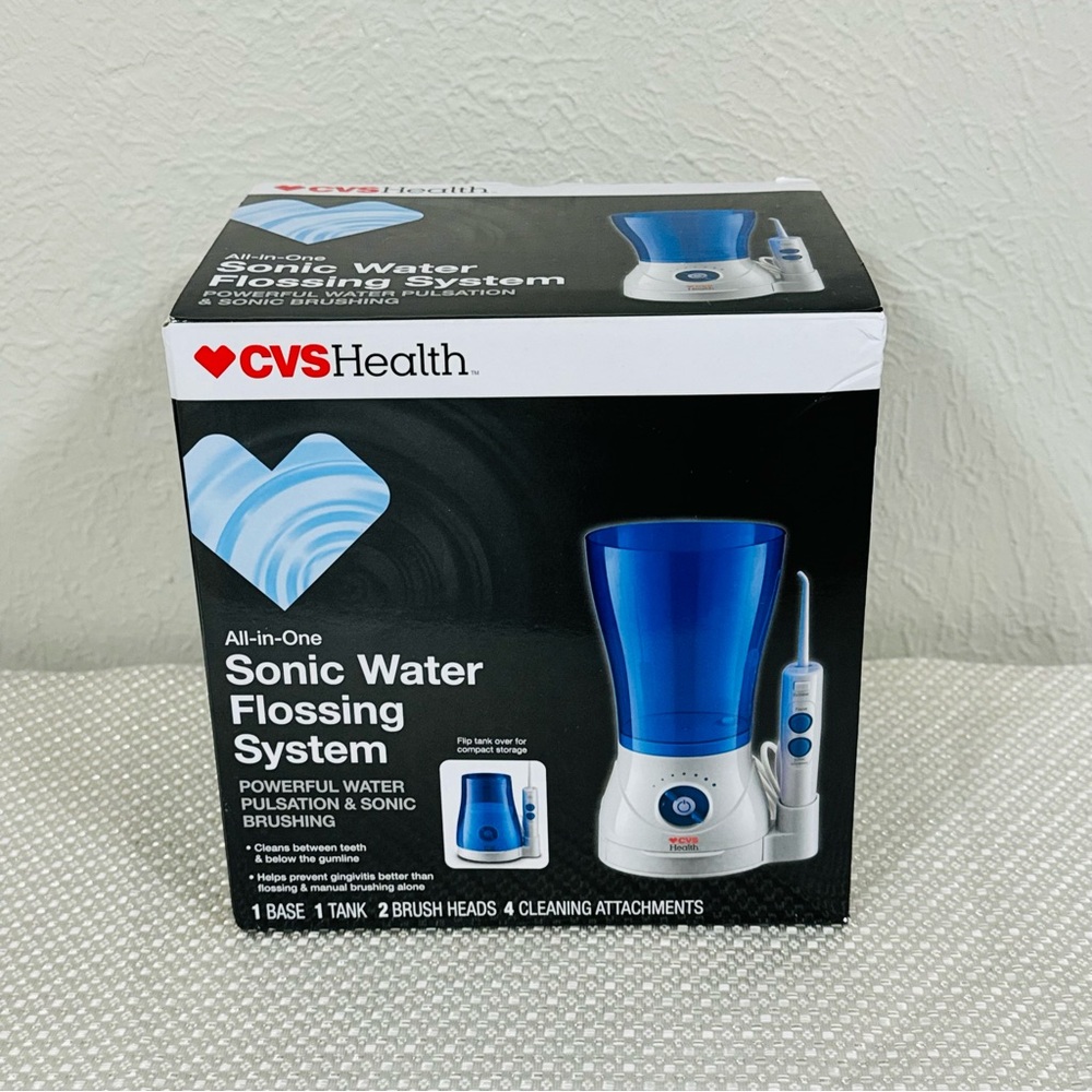 CVS Health Sonic Water Flossing System